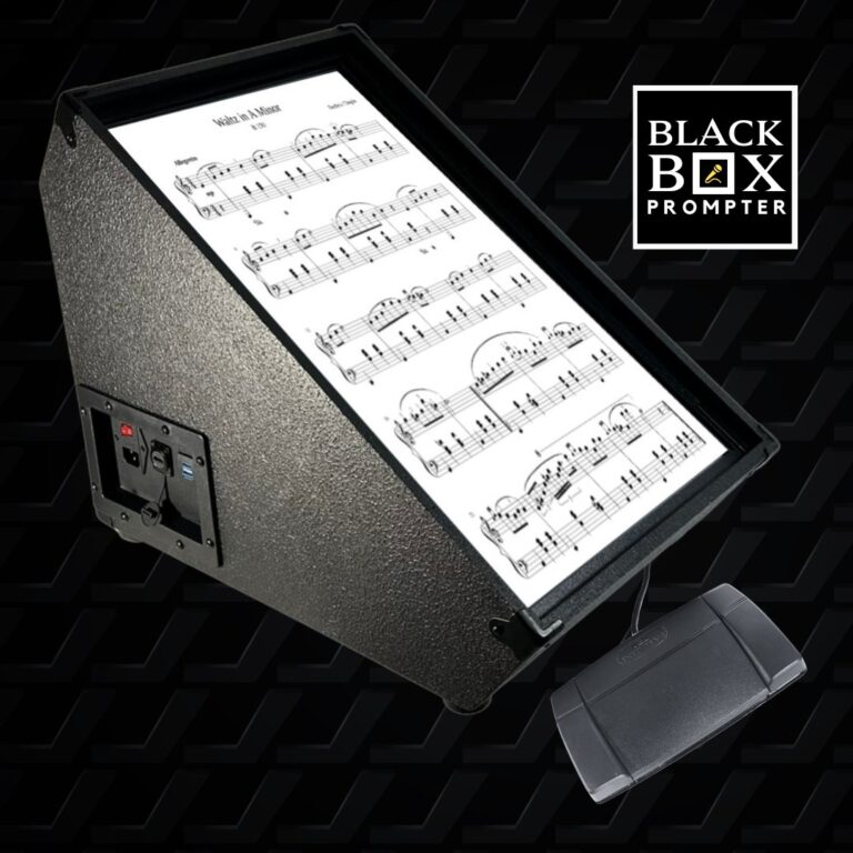 BLACK BOX Prompter with Sheet Music PDF