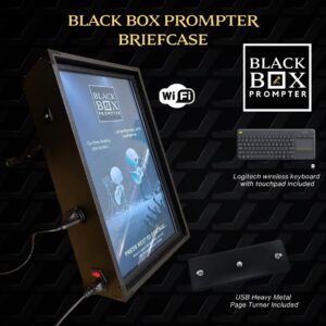 BLACK BOX Prompter Briefcase