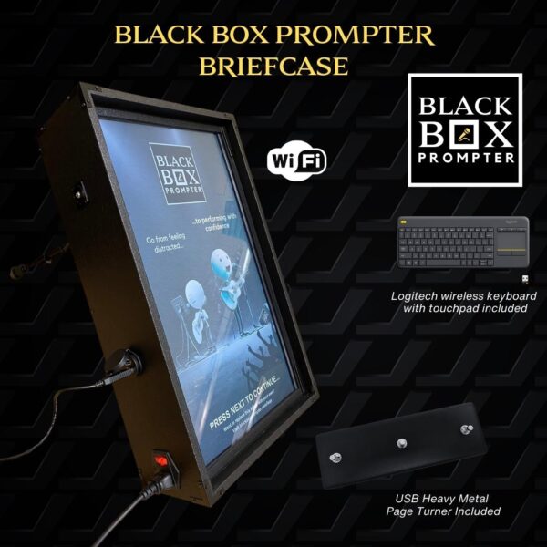 BLACK BOX Prompter Briefcase