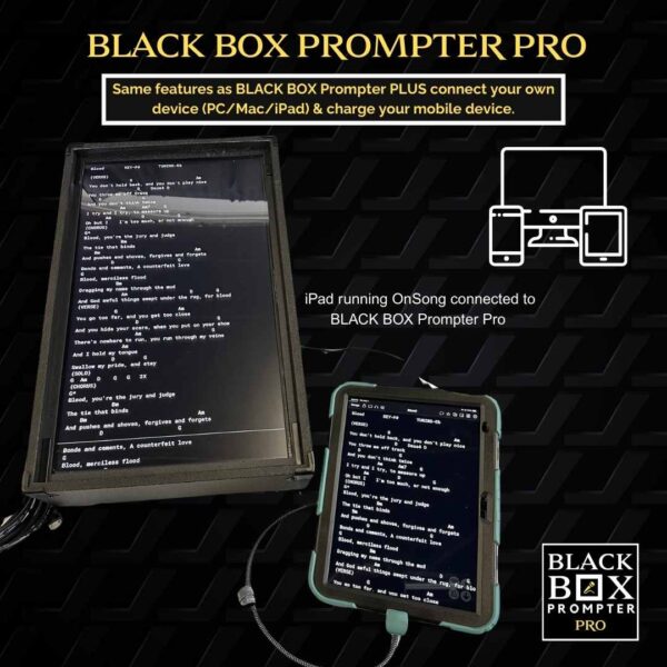 Echo Pro with iPad connected