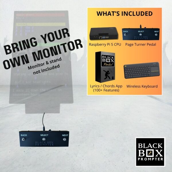BRING YOUR OWN MONITOR
