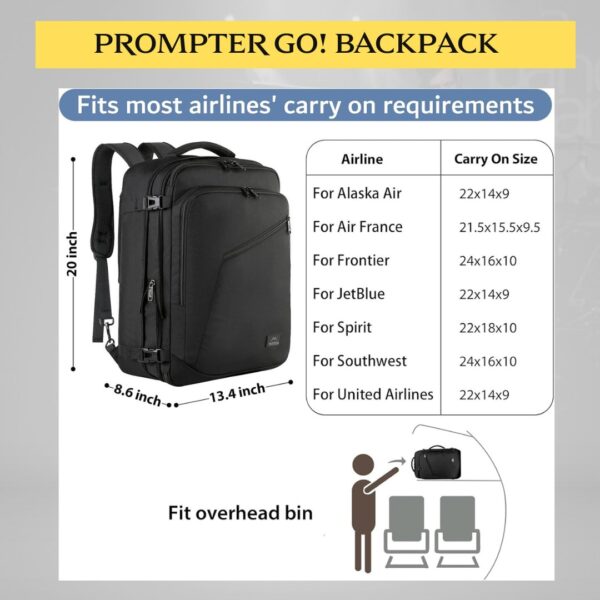 Black Box Go! Backpack dimensions