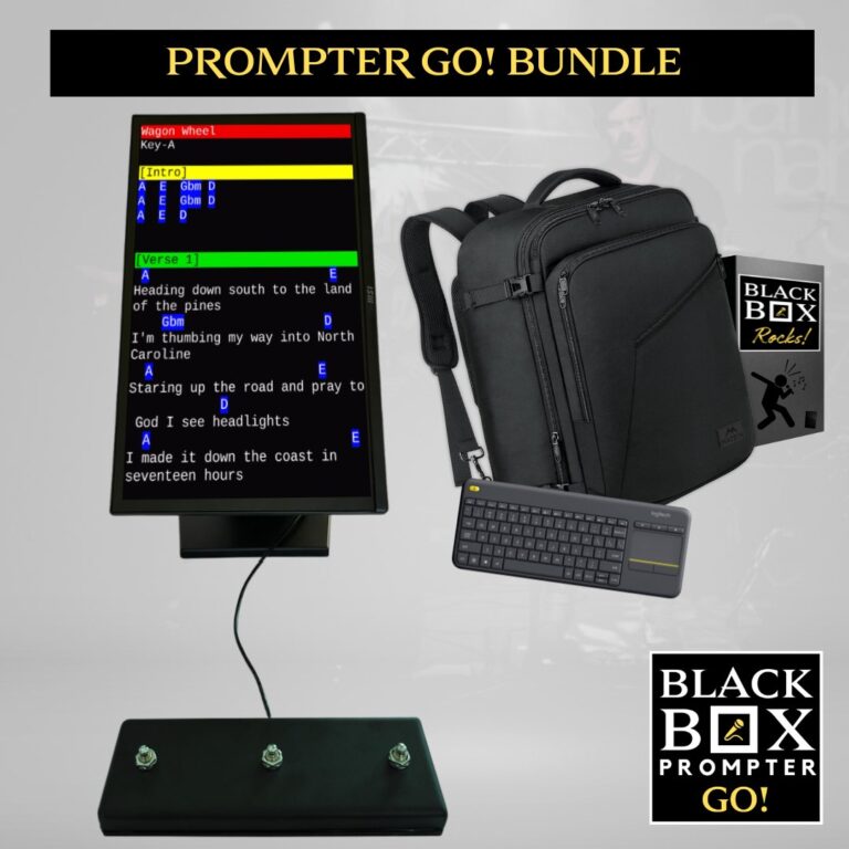 Prompter GO! plus Backpack Bundle
