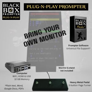 BLACK BOX Prompter Plug-N-Play