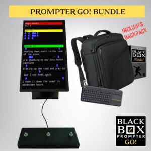 Prompter GO! Bundle with Backpack
