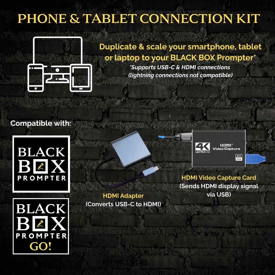 Phone and Tablet Connection Kit