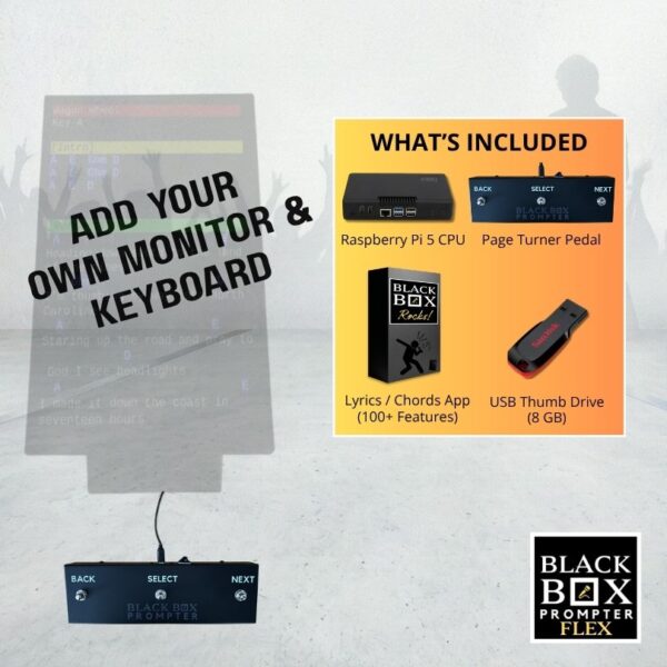BLACK BOX Prompter Flex (Global Edition)