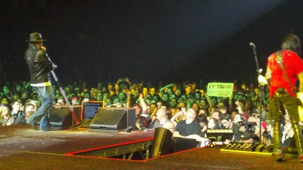 guns n roses using prompter