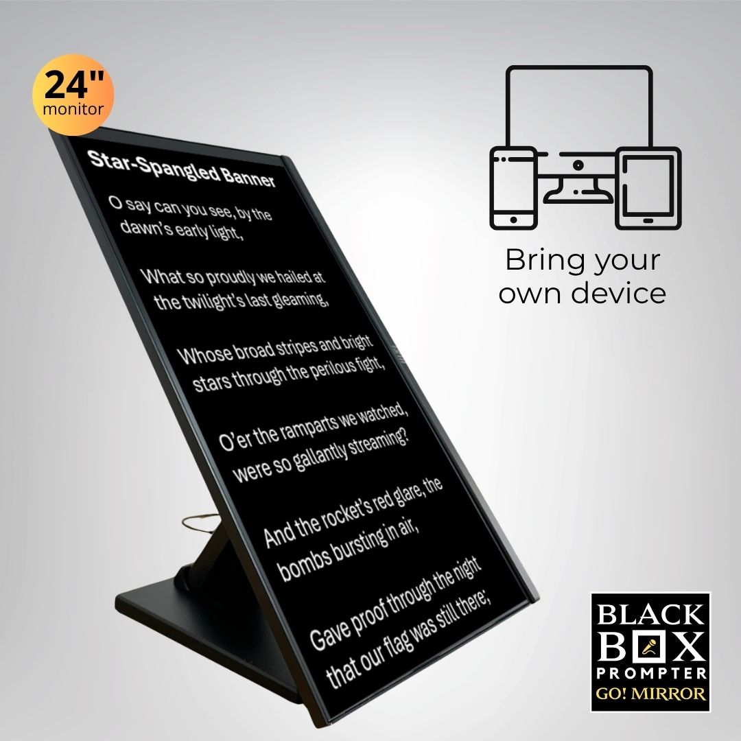 24″ GO! Mirror Bundle (Includes Facade, Carrying Case)