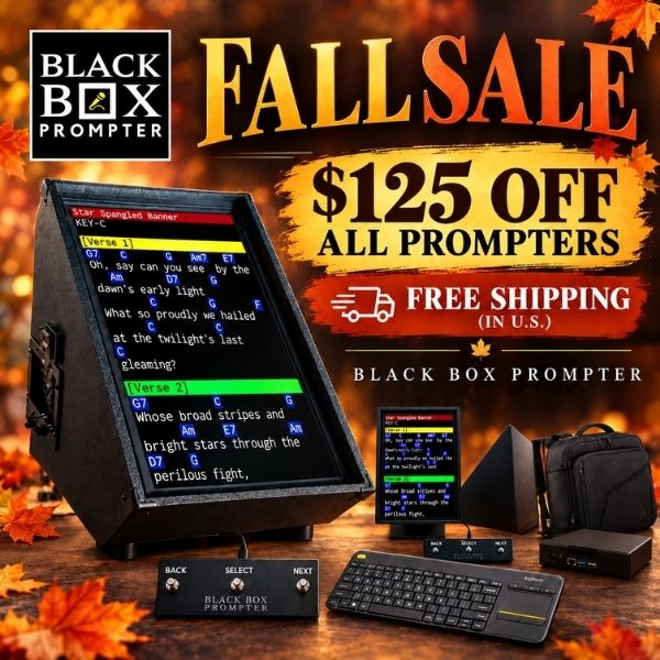 $125 of All Prompters plus Free Shipping